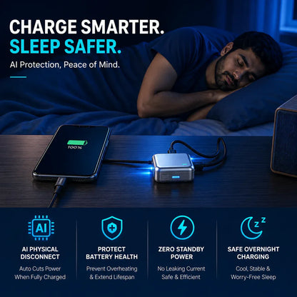 AutoPop Power Cut Smart Charger
