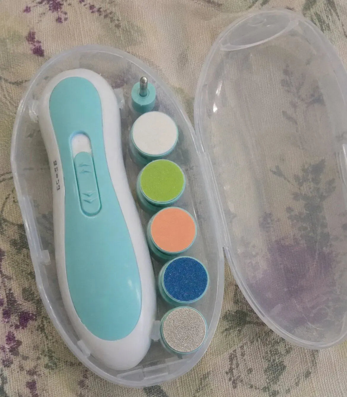 6-in-1 Electric Baby Nail Trimmer with LED Light