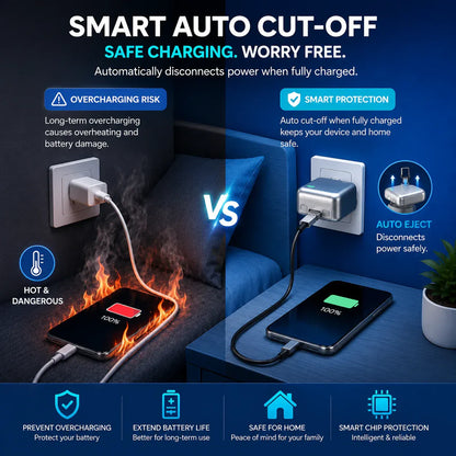 AutoPop Power Cut Smart Charger
