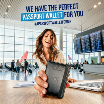 Portable Travel Passport Holder
