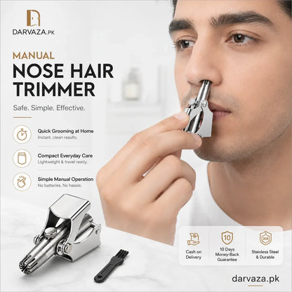 Manual Nose Hair Trimmer