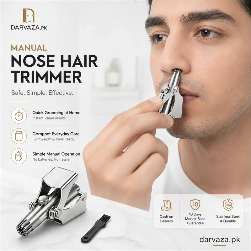Manual Nose Hair Trimmer